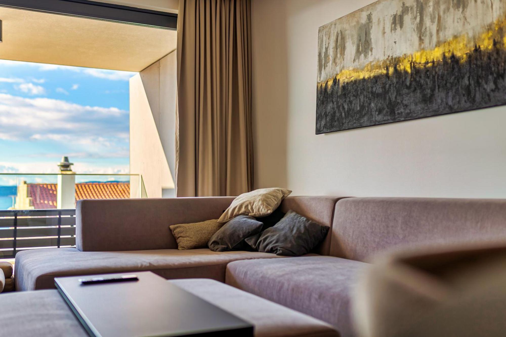 Apartment Tina Baška Voda Exteriér fotografie